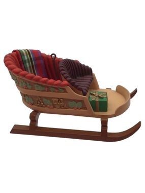 Hallmark 1988 “Sleighful of Dreams” Christmas Ornament